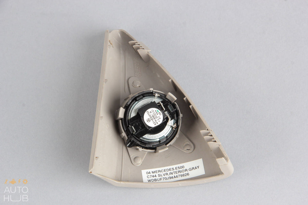 03-09 Mercedes W211 E320 E350 E500 Front Right Tweeter Speaker Cover Gray OEM - photo 6