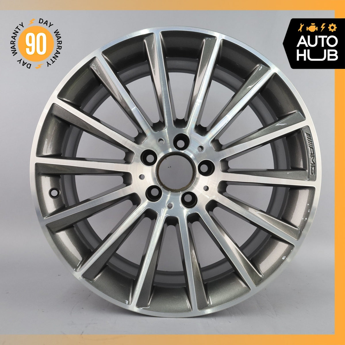 Mercedes W205 C300 C400 AMG 7.5 x 19 19" Front Wheel Rim 2054011300 OEM - photo 2