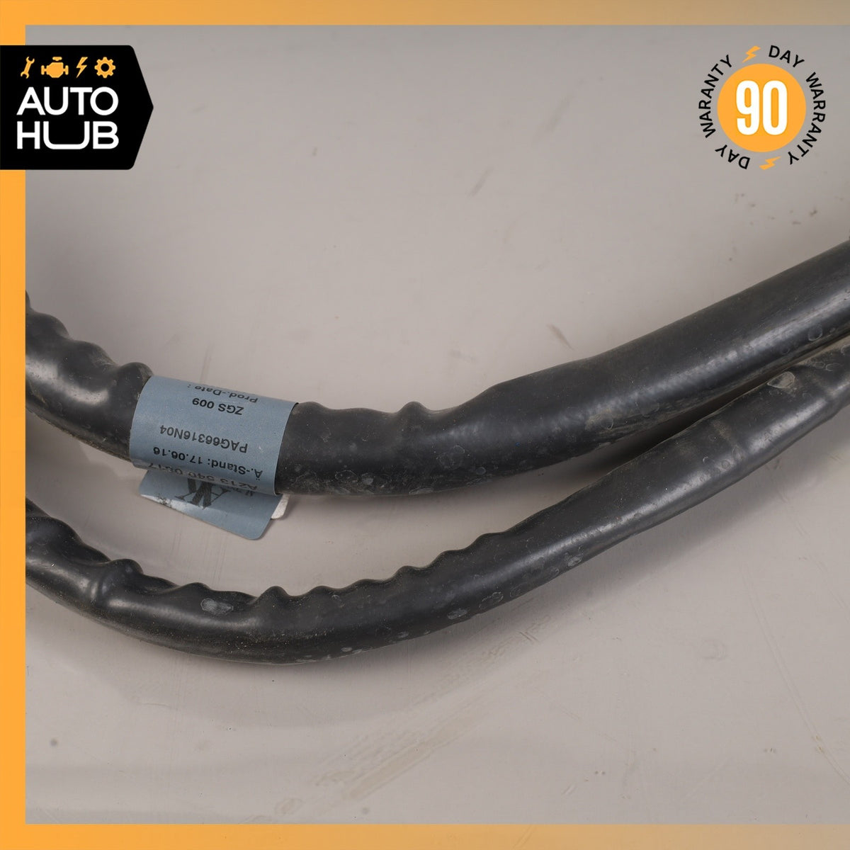 17-19 Mercedes W213 E300 Battery Starter Alternator Cable Harness OEM 89k - photo 4