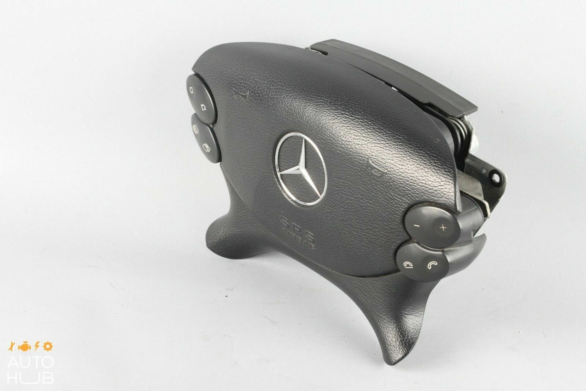 Mercedes W209 CLK500 E350 SL500 Steering Wheel Airbag Air Bag Black OEM - photo 9