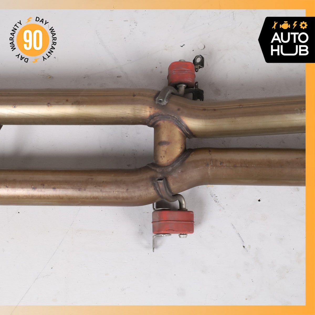 Bentley Continental Flying Spur Middle Exhaust Downpipe Left & Right Side OEM - photo 3