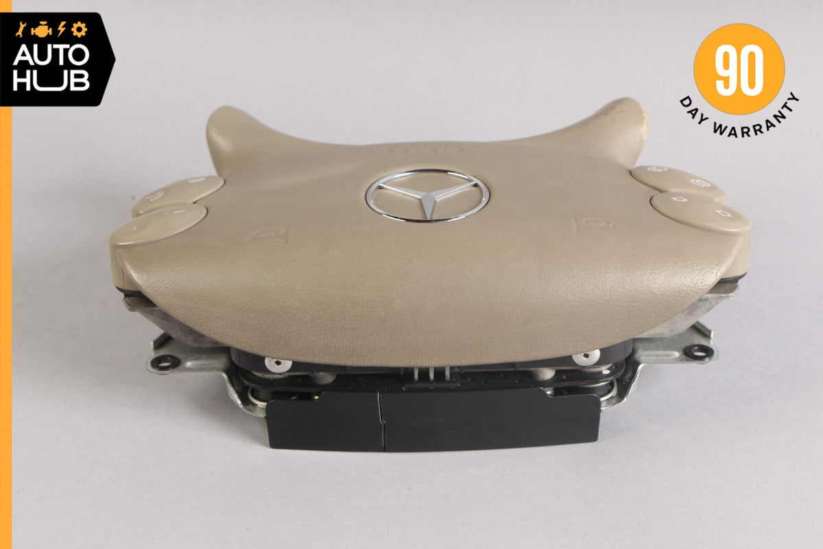 Mercedes R230 SL500 SL55 AMG CLK500 E350 Steering Wheel Airbag Air Bag Beige OEM - photo 7