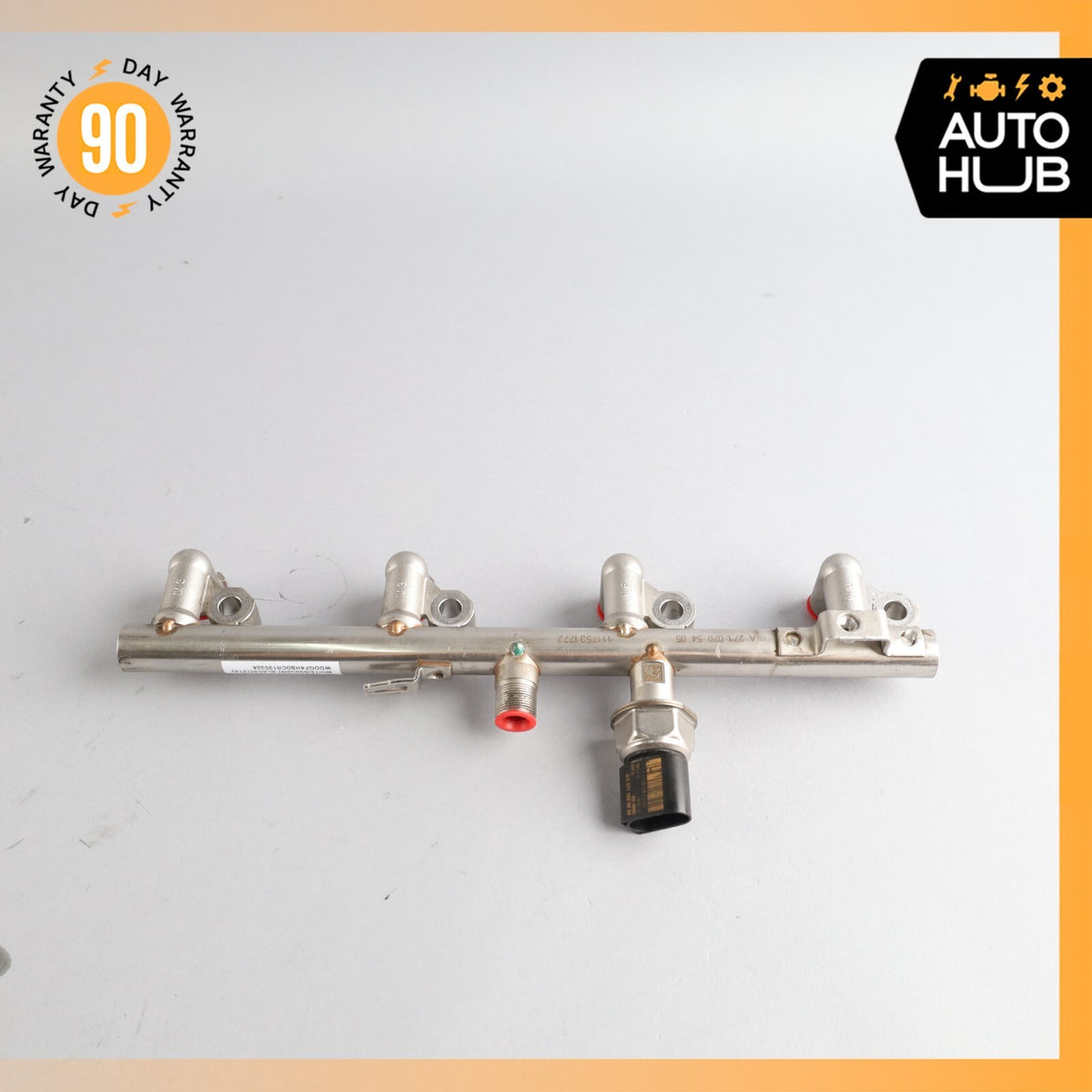 12-15 Mercedes W204 C250 SLK250 M271 Fuel Injector Rail Line 2710705495 OEM - photo 9