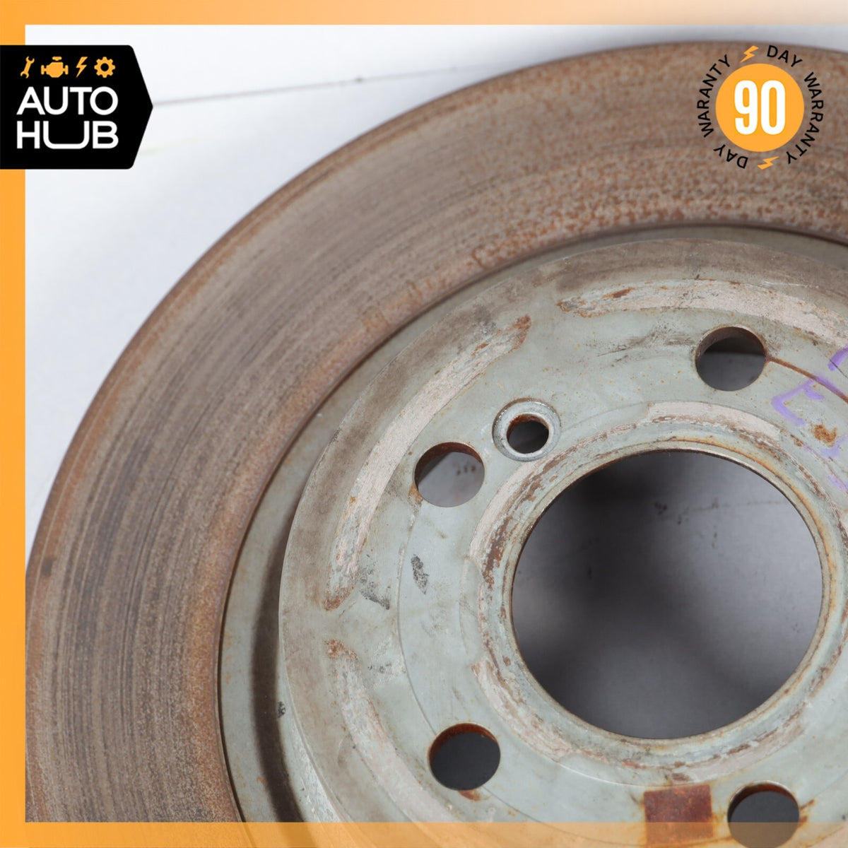 08-17 Mercedes W207 E350 E400 C350 Rear Brake Rotor Left and Right Set OEM - photo 2