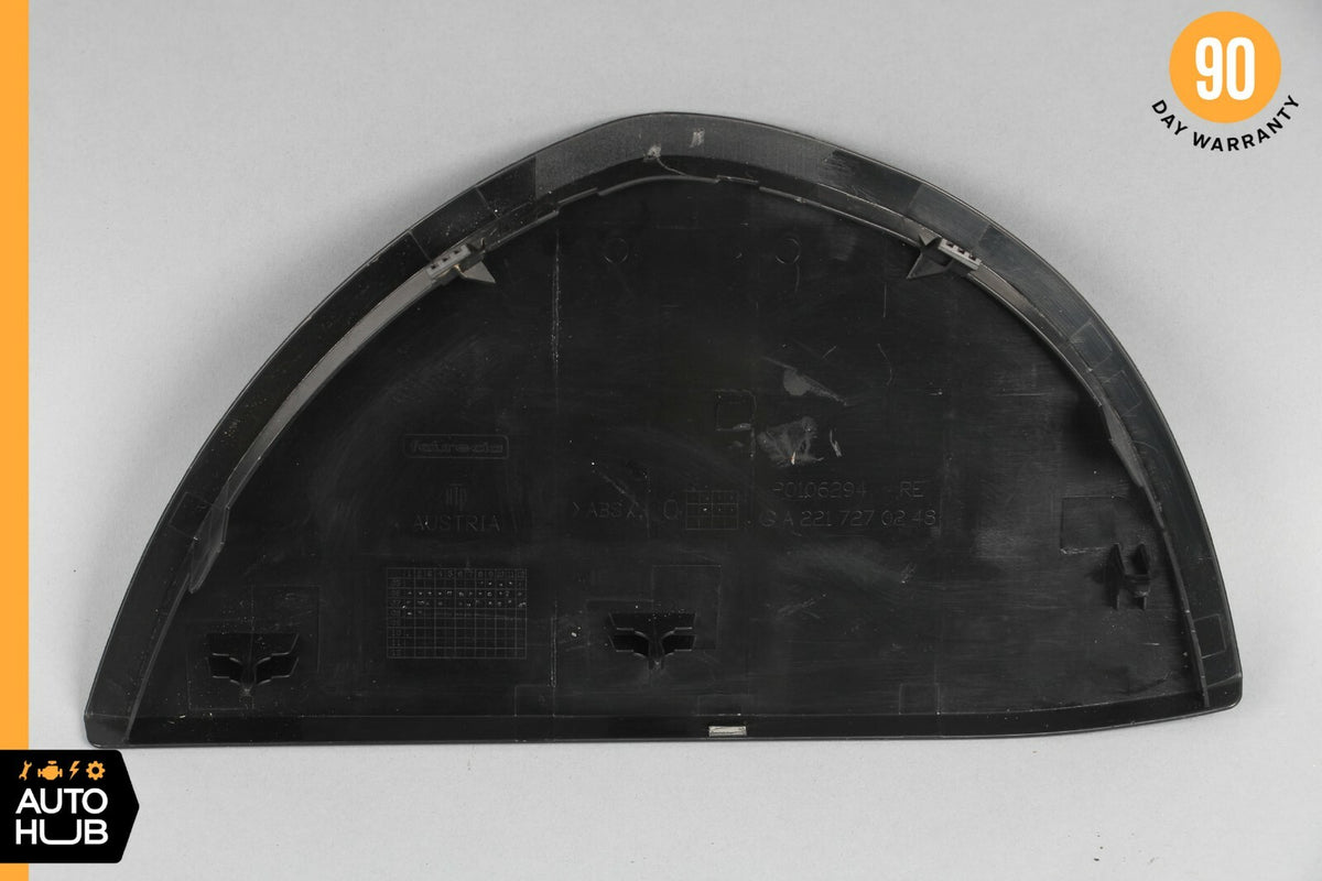 07-13 Mercedes W221 S550 S450 Interior Door Panel Trim Cover Right Black OEM - photo 6