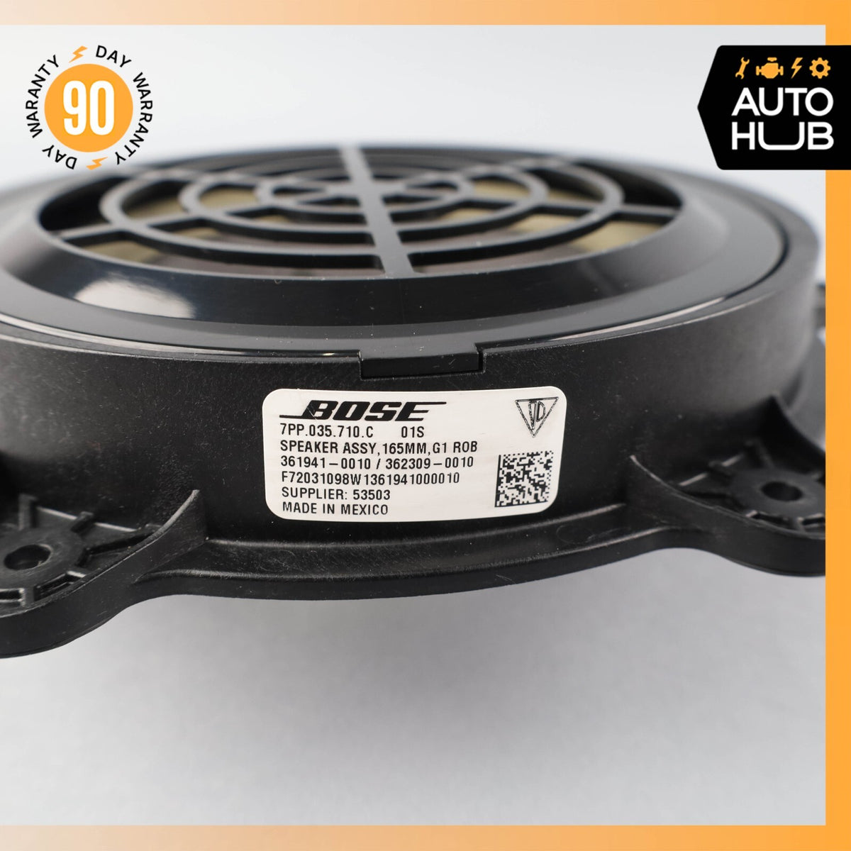 10-18 Porsche Cayenne 958 E-Hybrid S GTS Rear Left or Right Door Speaker OEM - photo 10