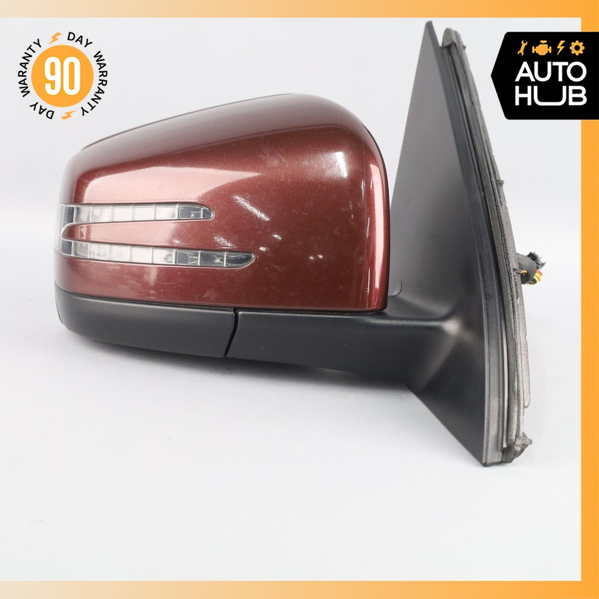 12-16 Mercedes W166 ML350 GL450 Right Rear View Door Mirror w/ Blind Spot OEM - photo 19