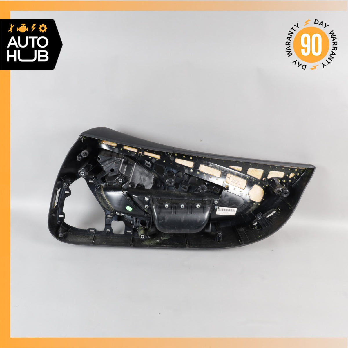 16-21 McLaren 570S Left Side Interior Door Panel Nappa Suede Jet Black OEM - photo 12