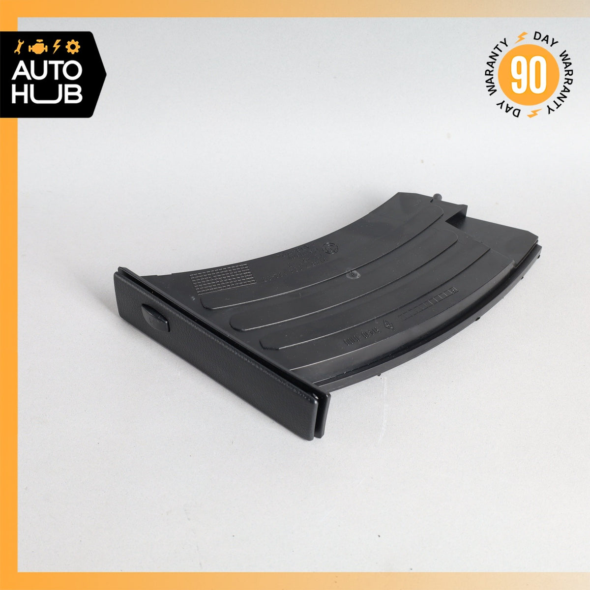 04-10 BMW E60 550i 528i 535i Left Dashboard Storage Cupholder Trim OEM - photo 1