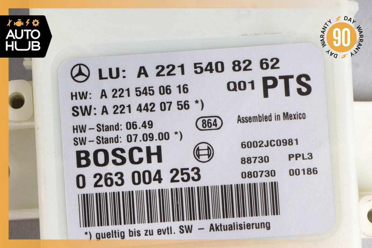 07-09 Mercedes W221 S550 Parking Back Up Reverse Distance Control Module OEM - photo 8