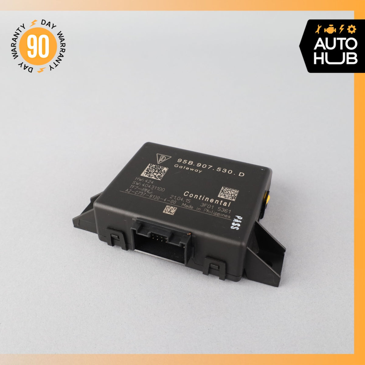 2015 Porsche Macan Turbo 95B Gateway Control Module 95B907530D OEM - photo 1