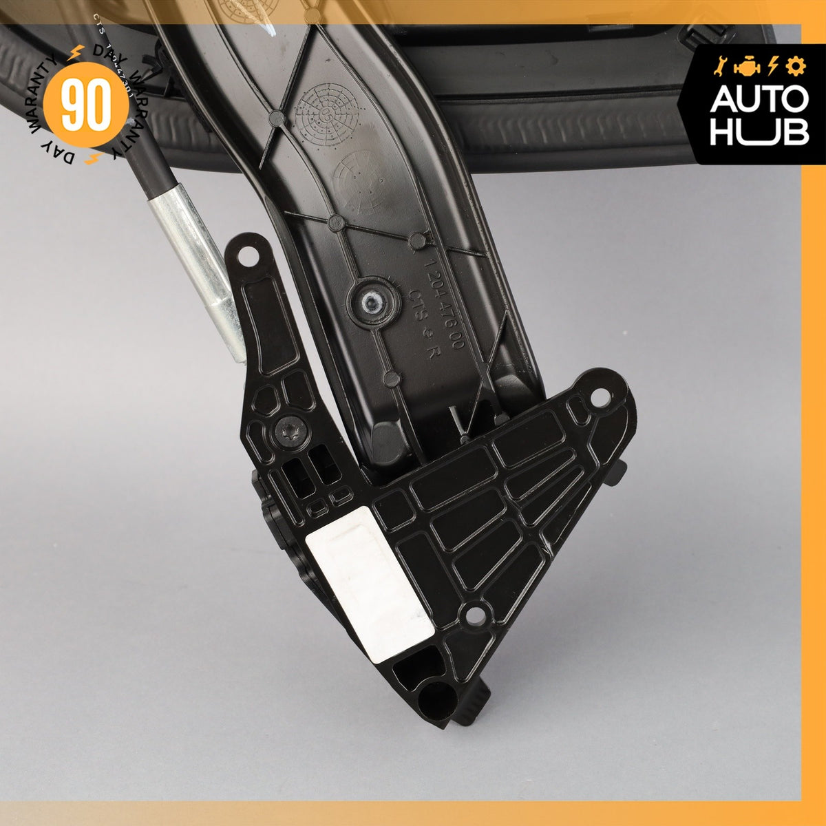 03-06 Mercedes R230 SL500 SL55 Side Trunk Flaps Convertible Top Motor Blue OEM - photo 15