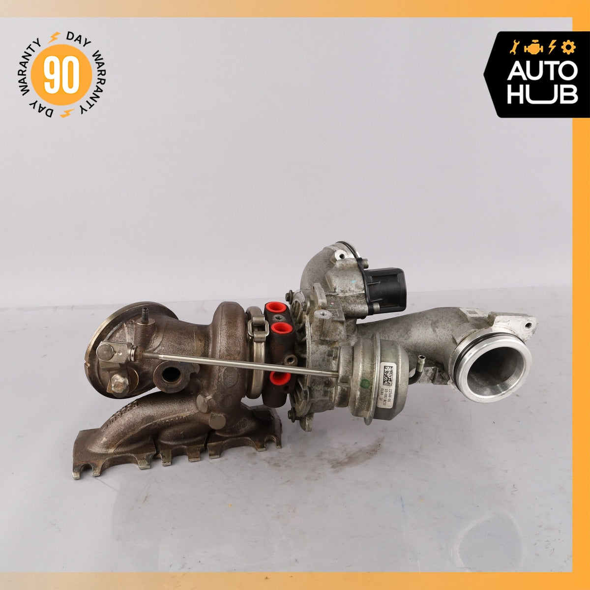 Mercedes W207 E400 4Matic M276 Left Turbocharger Turbo Charger Manifold OEM 79k - photo 2