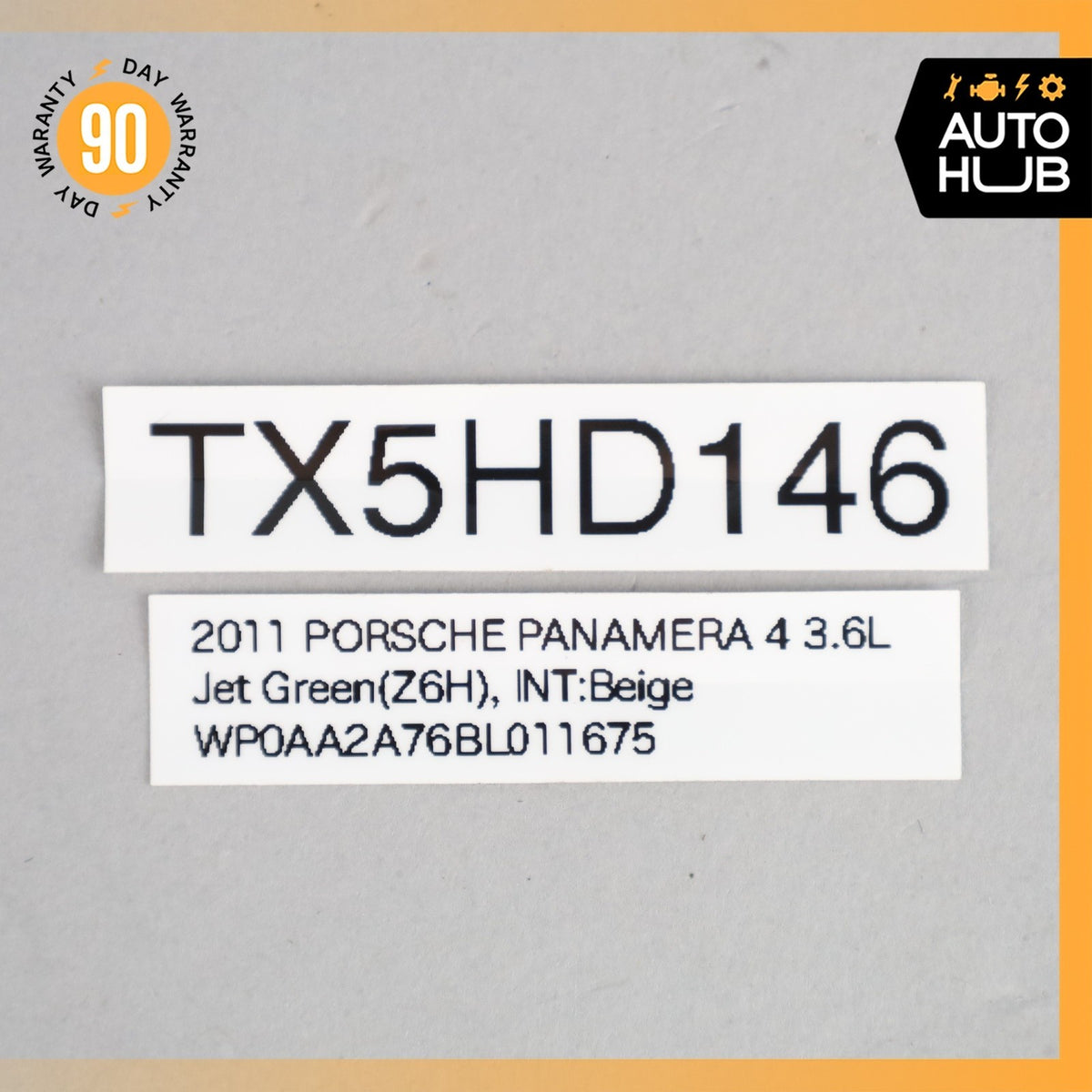 Porsche Panamera 970 Front Right Oxygen O2 Sensor Lambda 97060612401 OEMfv - photo 8