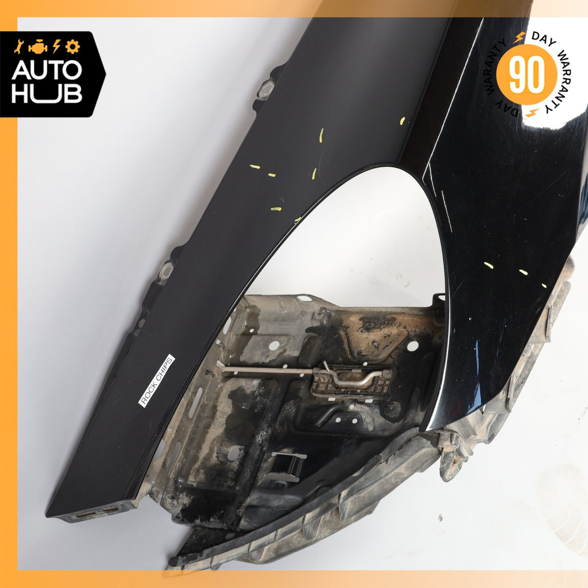 11-14 Porsche Cayenne 958 Hybrid S Left Driver Side Fender Assembly Black OEM - photo 13