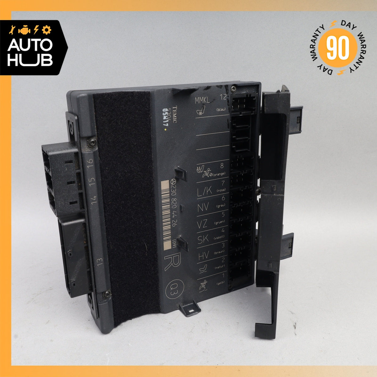 03-06 Mercedes R230 SL500 SL55 AMG Under Seat Control Module Right Side OEM - photo 6