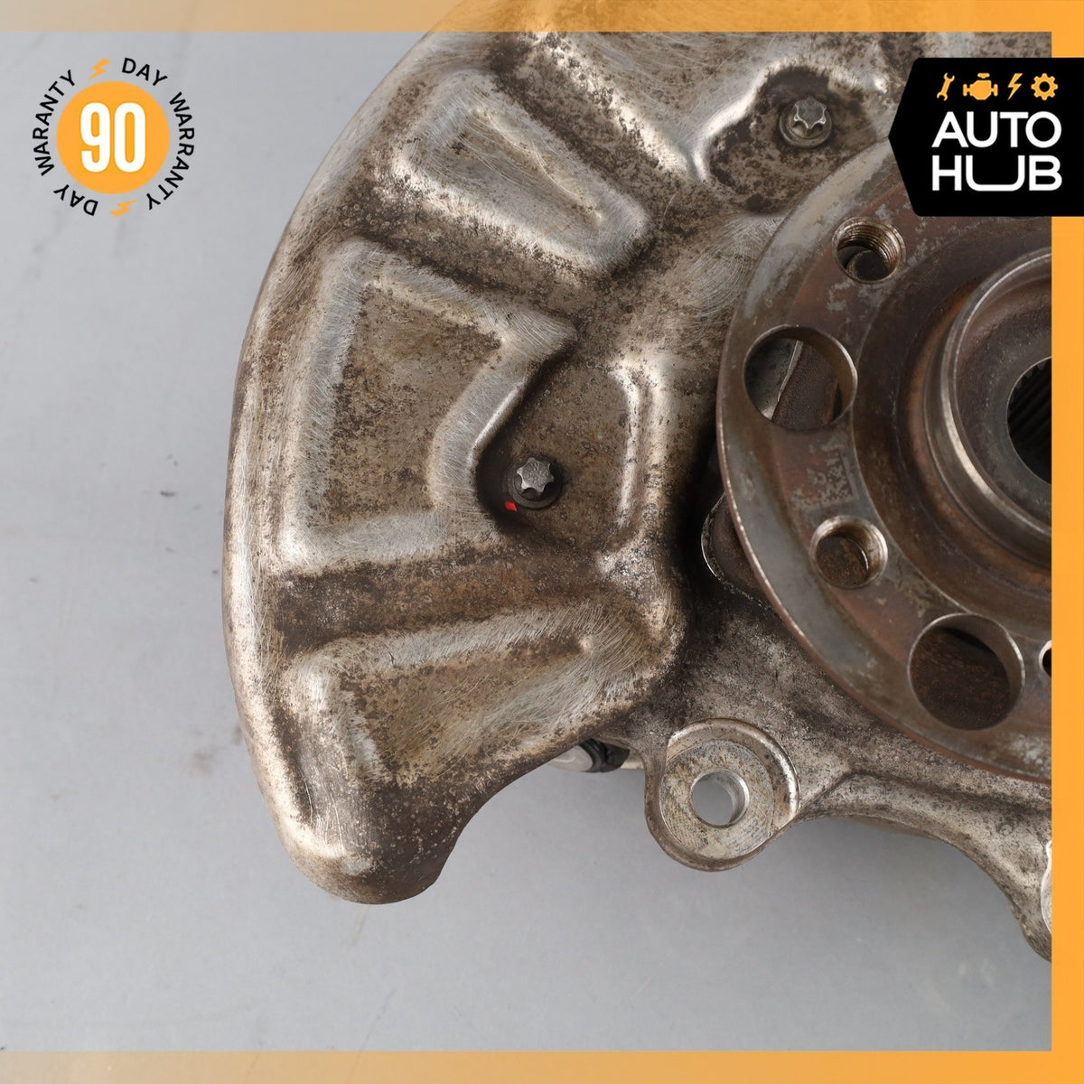17-23 Mercedes W205 C63 AMG Rear Left Side Spindle Knuckle Hub OEM 39k - photo 3