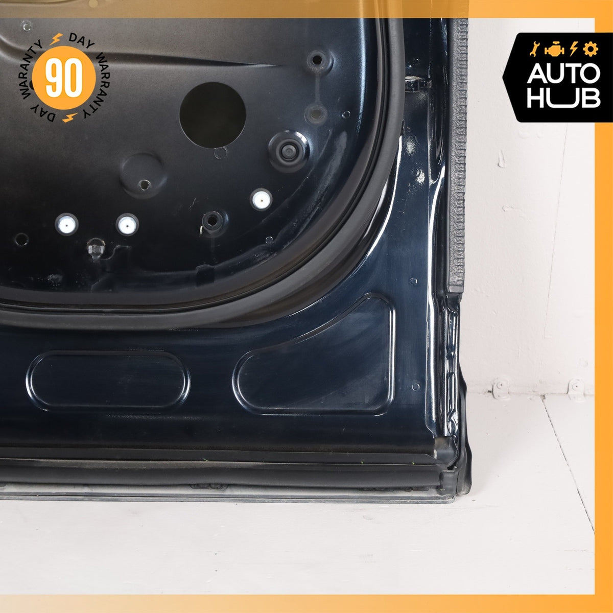 14-22 LR Range Rover Sport L494 Rear Left Driver Side Door Panel Shell Black OEM - photo 16