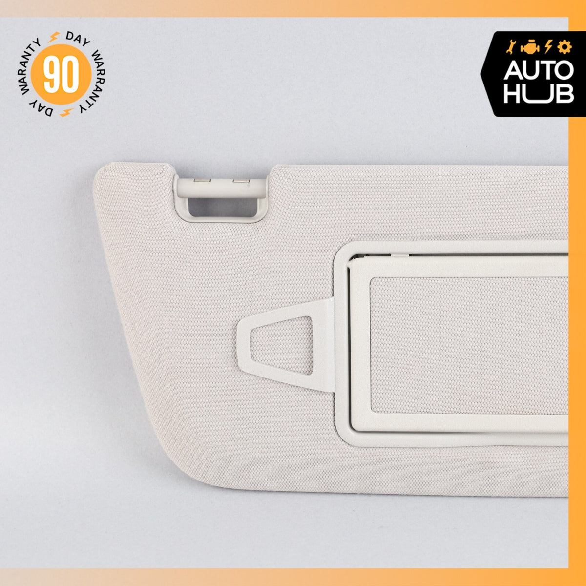 07-14 Mercedes W221 S550 CL550 Right Side Sun Visor Shade Sunvisor Gray OEM - photo 2
