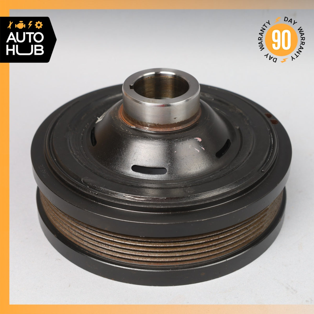 Mercedes W205 C43 AMG Engine Crankshaft Pulley Vibration Damper OEM - photo 1