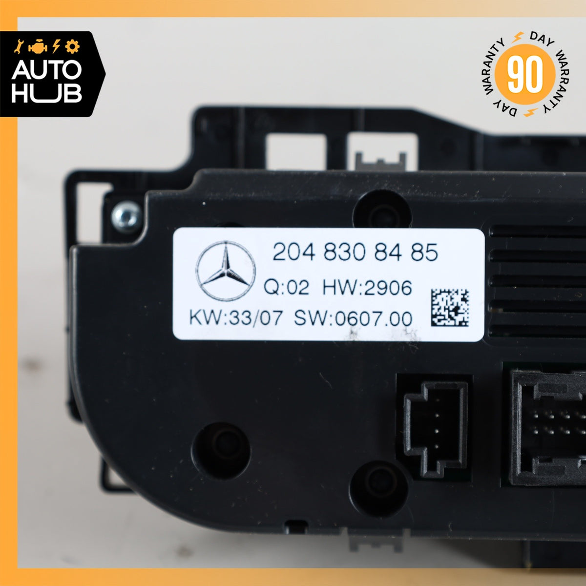 08-11 Mercedes W204 C300 C63 AMG AC A/C Heater Climate Control 2048300790 OEM - photo 8
