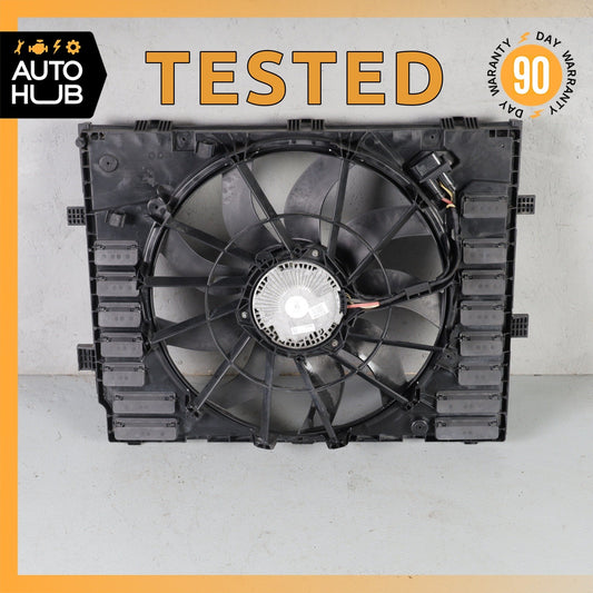 11-18 Porsche Cayenne 958 Engine Cooling Fan Motor Assembly 7P0121207A OEM - photo 1