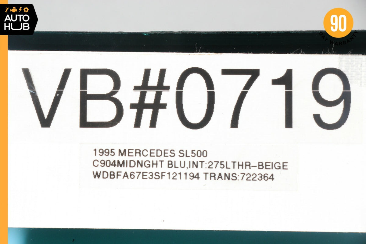90-95 Mercedes R129 SL500 500SL SL320 Front Window Windshield Glass Safevue - photo 12
