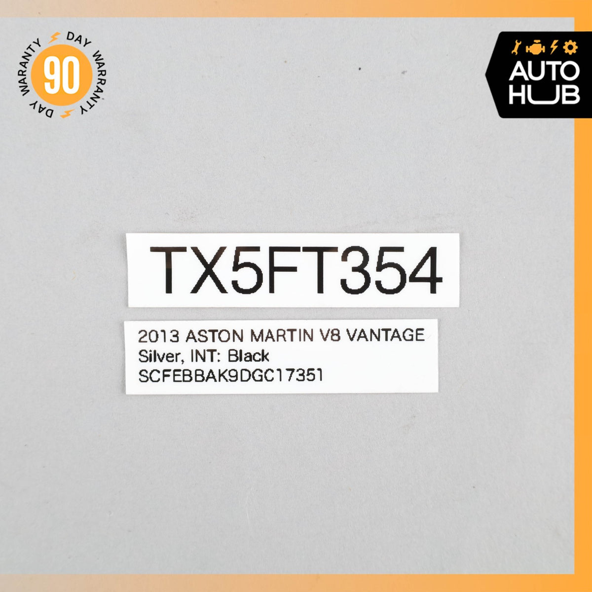 11-17 Aston Martin V8 Vantage Front Left Spindle Knuckle Hub BG333K185AA OEM 26k - photo 12