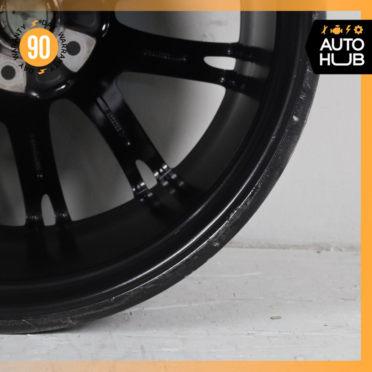 17-23 Porsche Panamera 971 11.5 X 21 21" Rear Wheel Rim Black 971601025N OEM - photo 10
