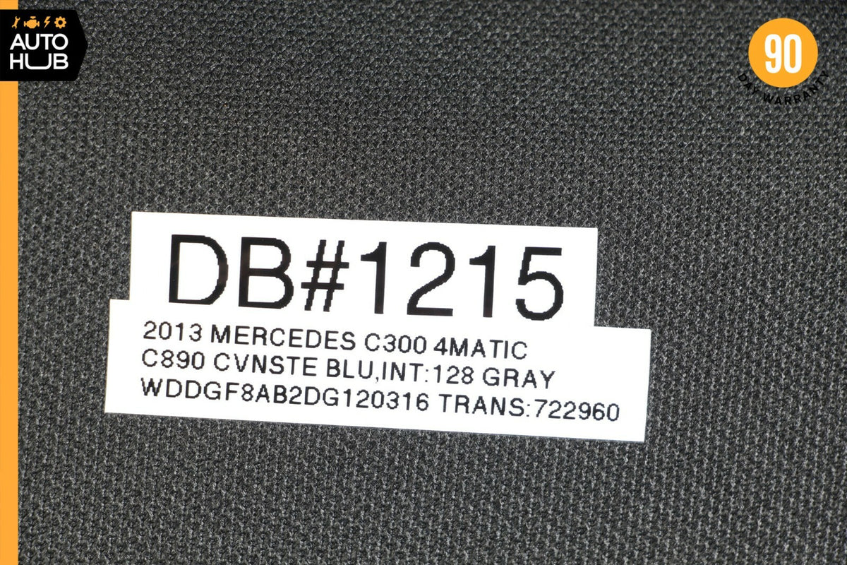 08-14 Mercedes W204 C300 C250 Front Right Interior Trim Panel A Pillar Black OEM - photo 11
