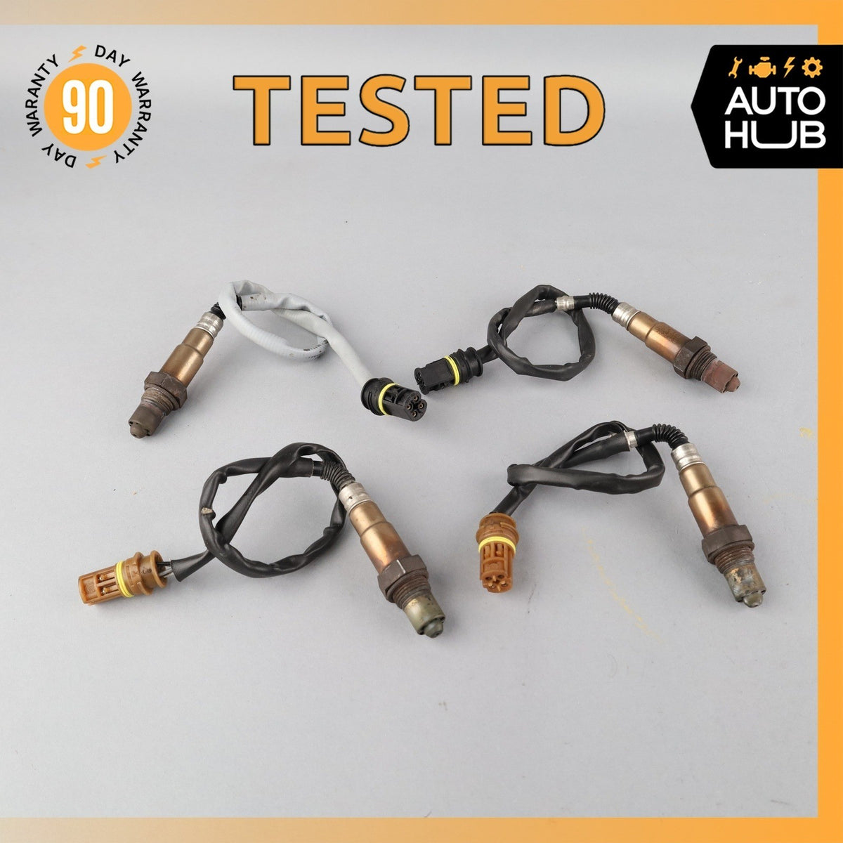 03-08 Mercedes R230 SL500 SL55 AMG Oxygen O2 Sensor Lambda Set of 4 OEM - photo 1