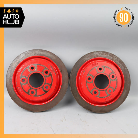 04-13 Cadillac XLR Corvette C6 Rear Brake Rotor Disc Set of 2 Set OEM - photo 1
