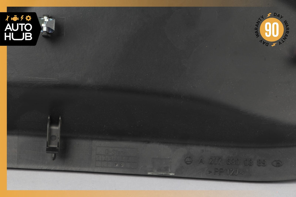 10-17 Mercedes W207 E350 E550 Dashboard Dash Board Trim Panel Left Black OEM - photo 8