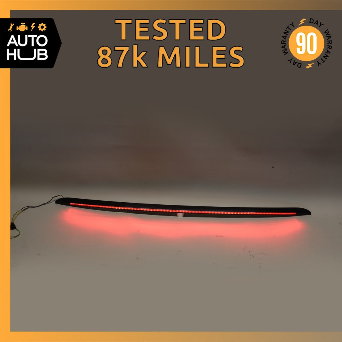 03-17 Bentley Continental GT Coupe 3rd Third Brake Stop Light Lamp OEM 87k - photo 1