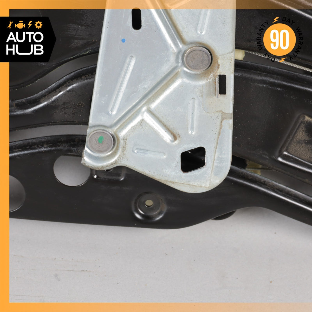 08-10 Bentley Continental GT Coupe Rear Left Side Window Regulator OEM 31k - photo 11