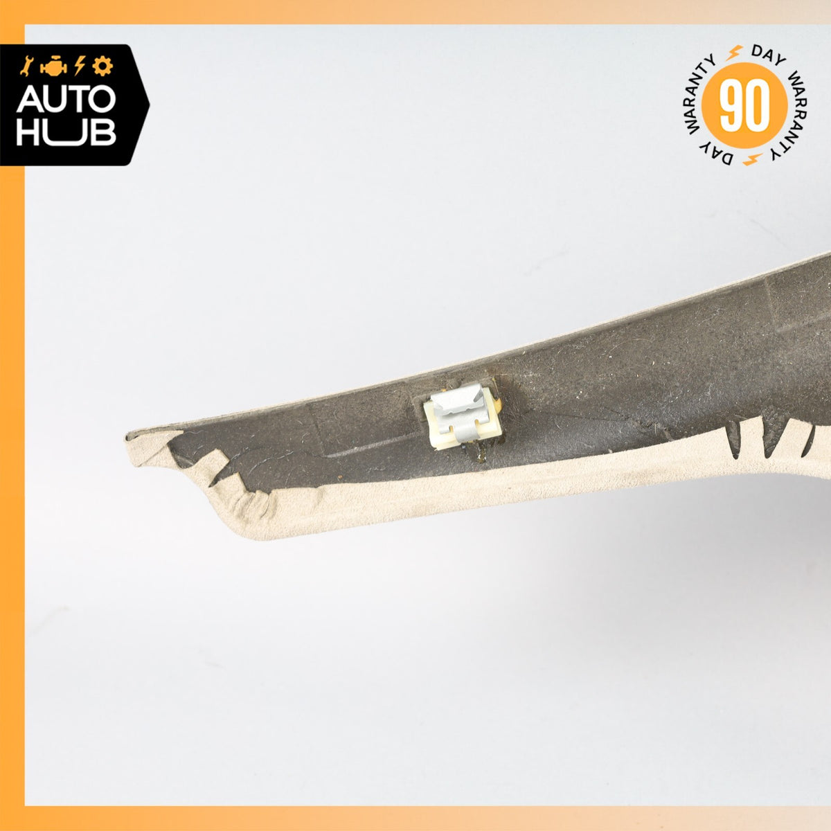 03-12 Mercedes R230 SL55 SL600 Right Top C Pillar Column Cover Trim Suede OEM - photo 7