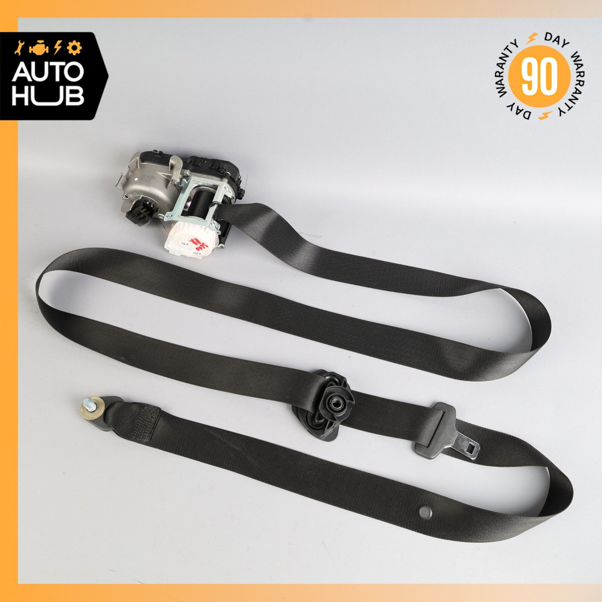 03-06 Mercedes W220 S600 S500 Front Right Seat Belt Seatbelt Retractor Black OEM - photo 1