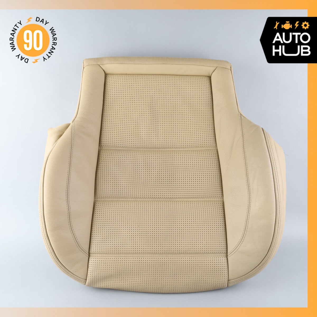 11-13 Mercedes W221 S63 AMG Front Left Side Seat Cushion Lower Bottom OEM 72k - photo 14