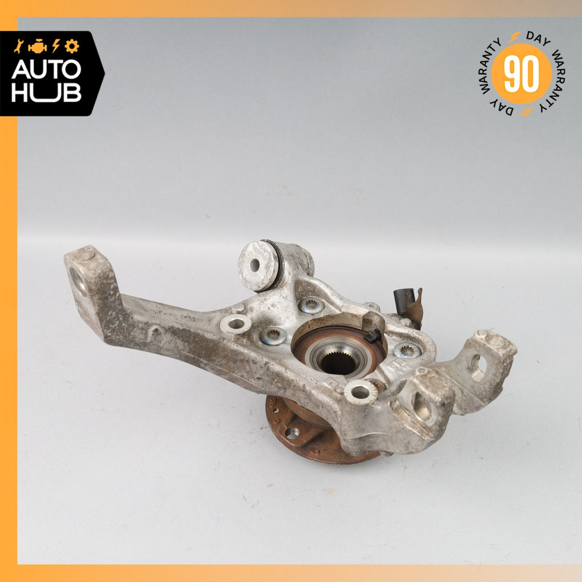 Bentley Continental Flying Spur Rear Right Side Spindle Knuckle Hub OEM 80k - photo 16