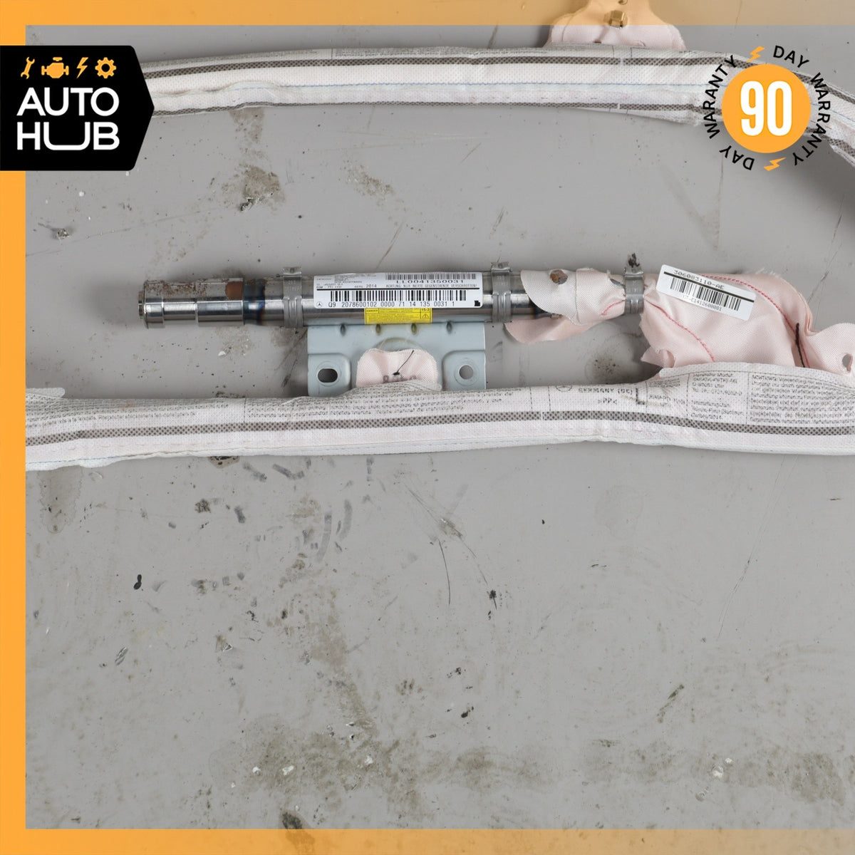 10-17 Mercedes W207 E350 E550 Coupe Roof Curtain Airbag Air Bag Left Side OEM - photo 13