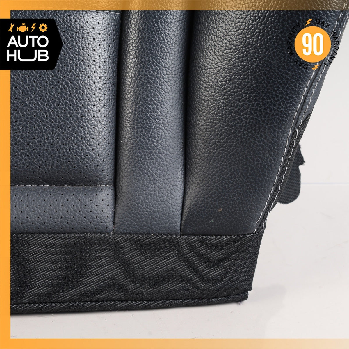 15-18 Mercedes W205 C300 GLC300 Front Right Lower Bottom Seat Cushion Black OEM - photo 4