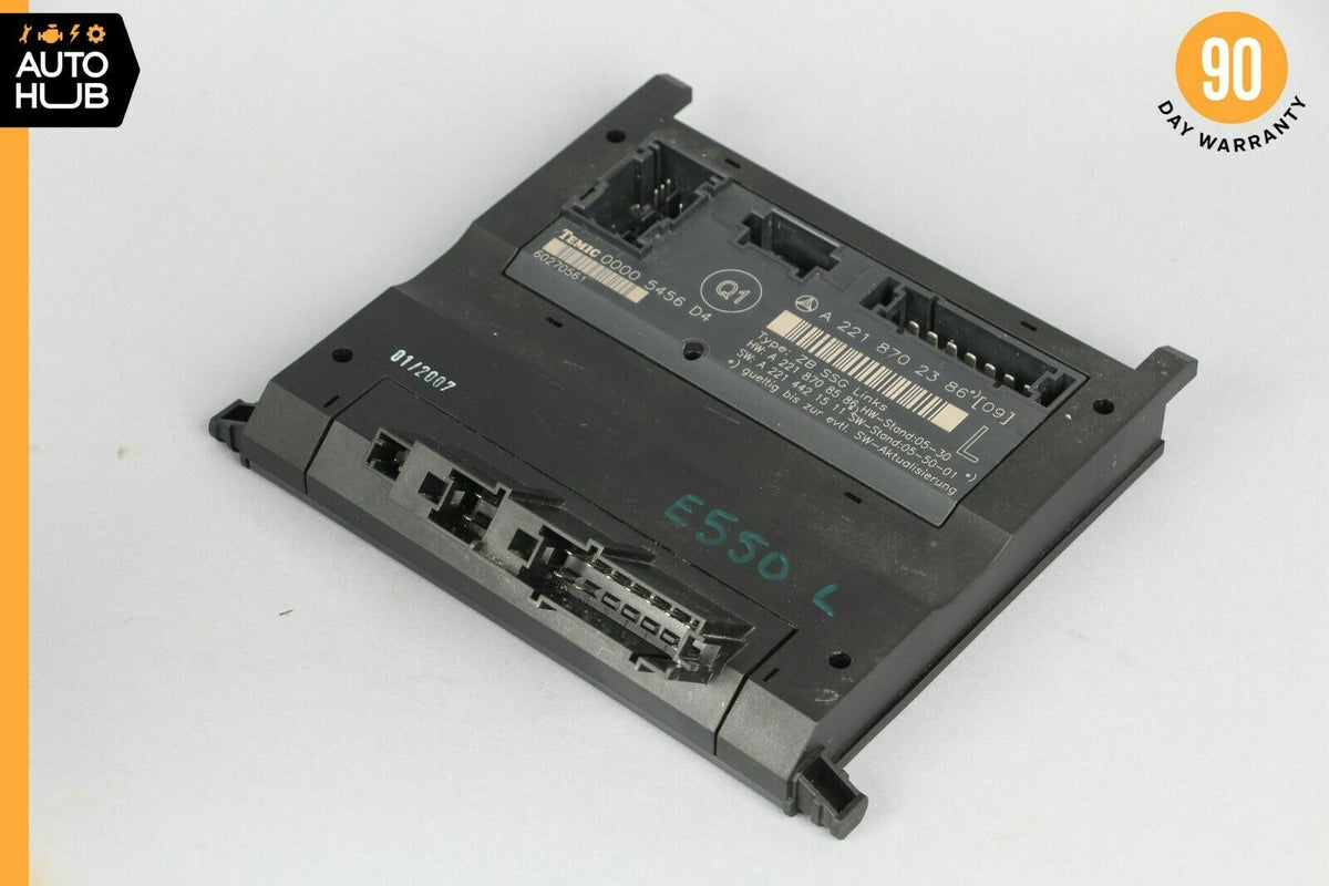 07-13 Mercedes W221 S550 S400 Front Left Driver Side Under Seat Control Unit OEM - photo 2