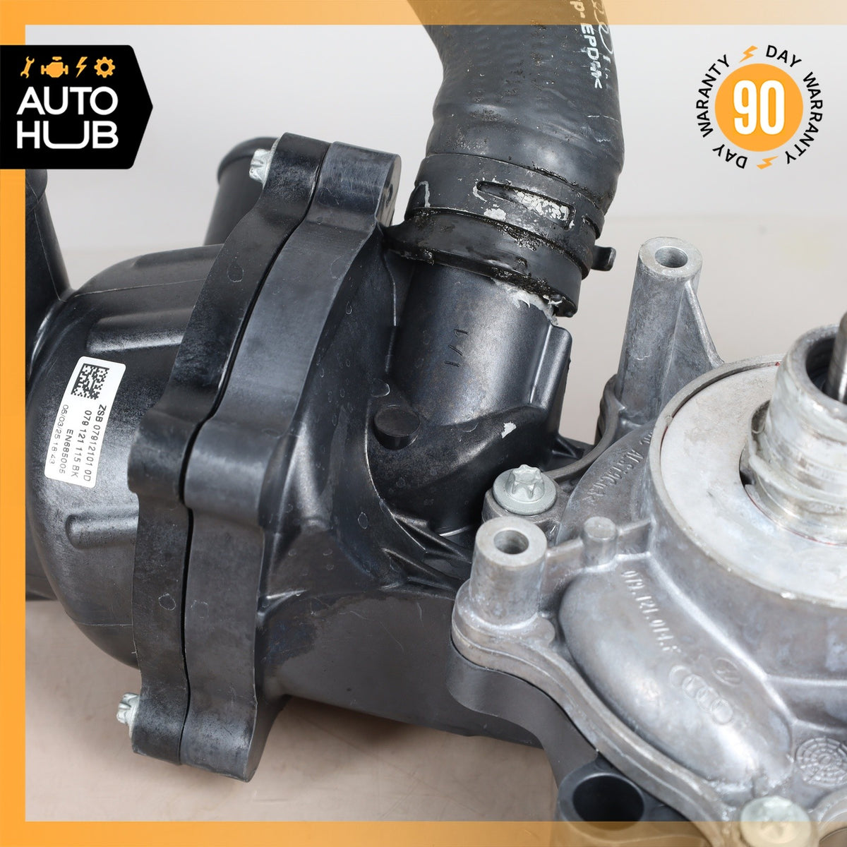 Audi D4 A8 RS5 4.2L V8 Engine Water Pump Thermostat Housing OEM - photo 6