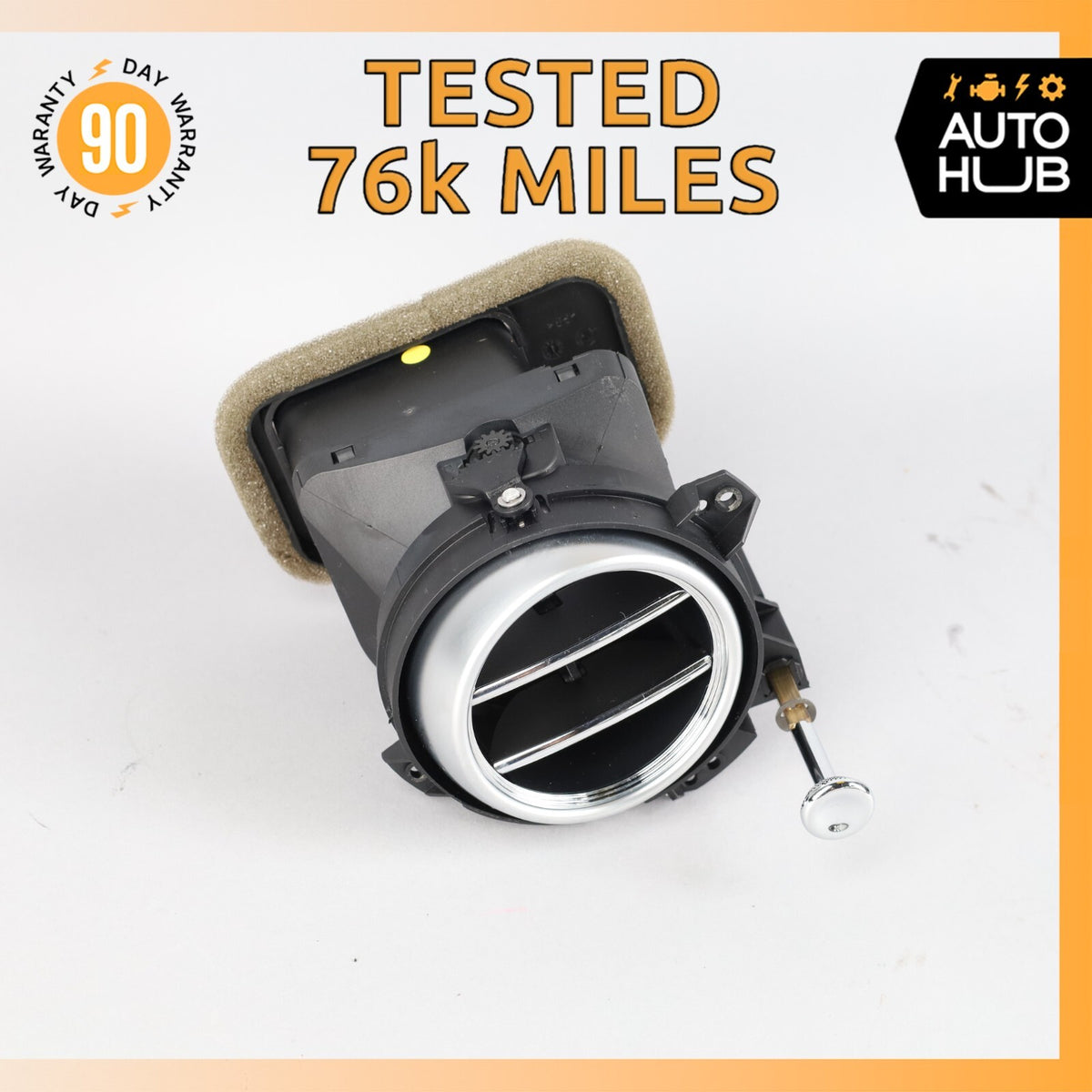 03-13 Bentley Continental Flying Spur Dash A/C Air Vent Grill Right Side OEM 76k - photo 1