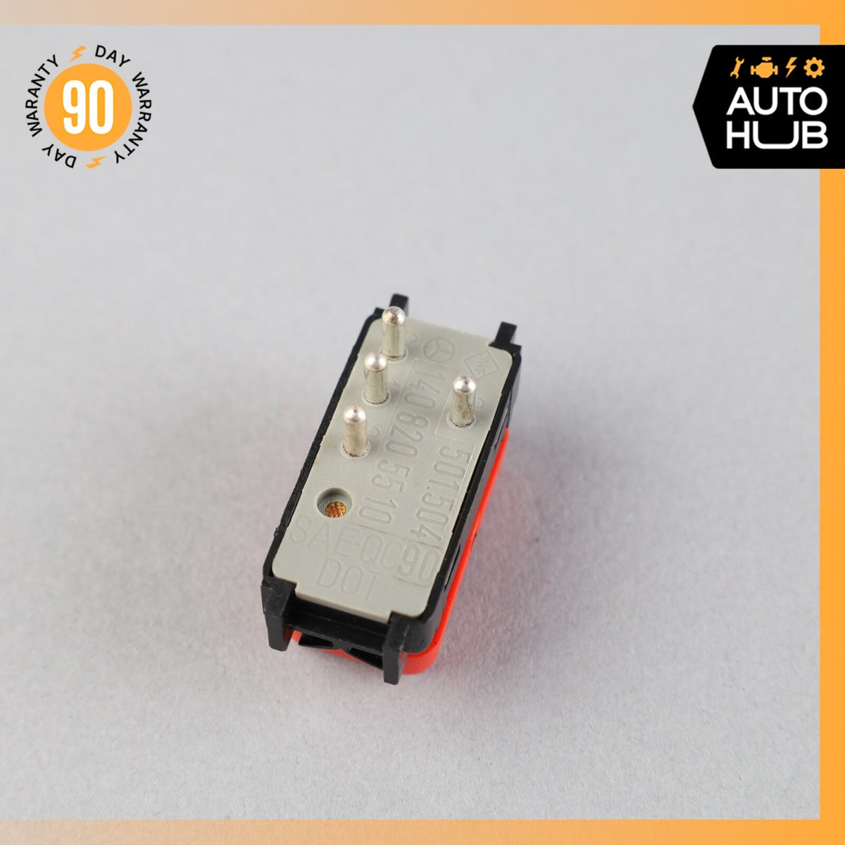 90-95 Mercedes R129 SL600 S500 Hazard Warning Light Switch Button 1408205510 OEM - photo 6