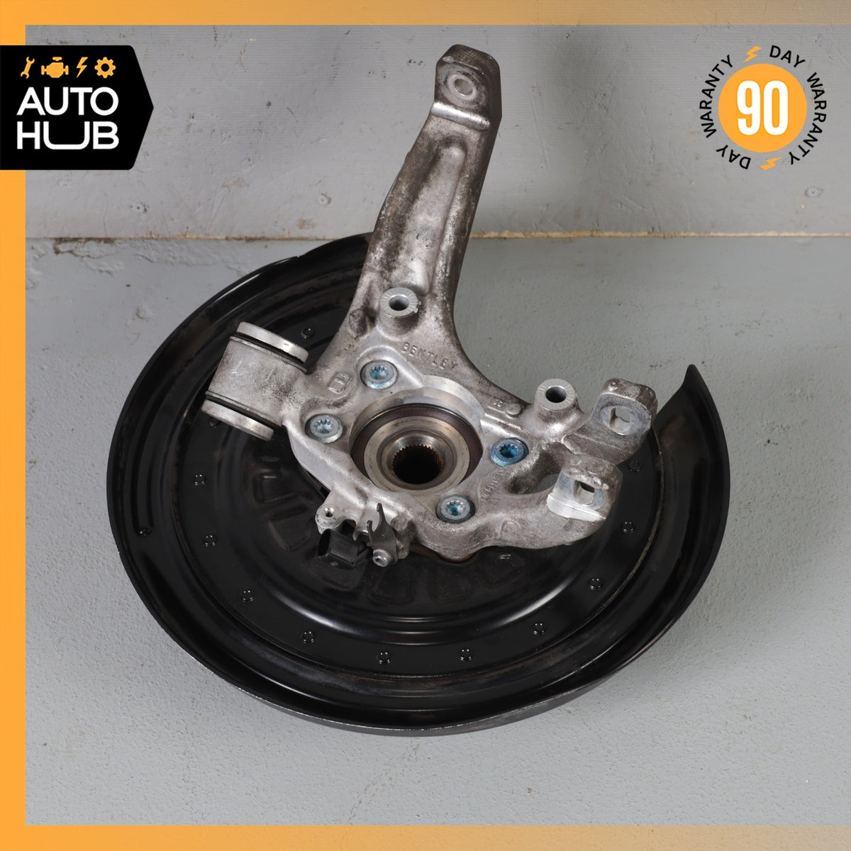 07-12 Bentley Continental GTC Rear Left Side Spindle Knuckle Hub OEM 40k - photo 11