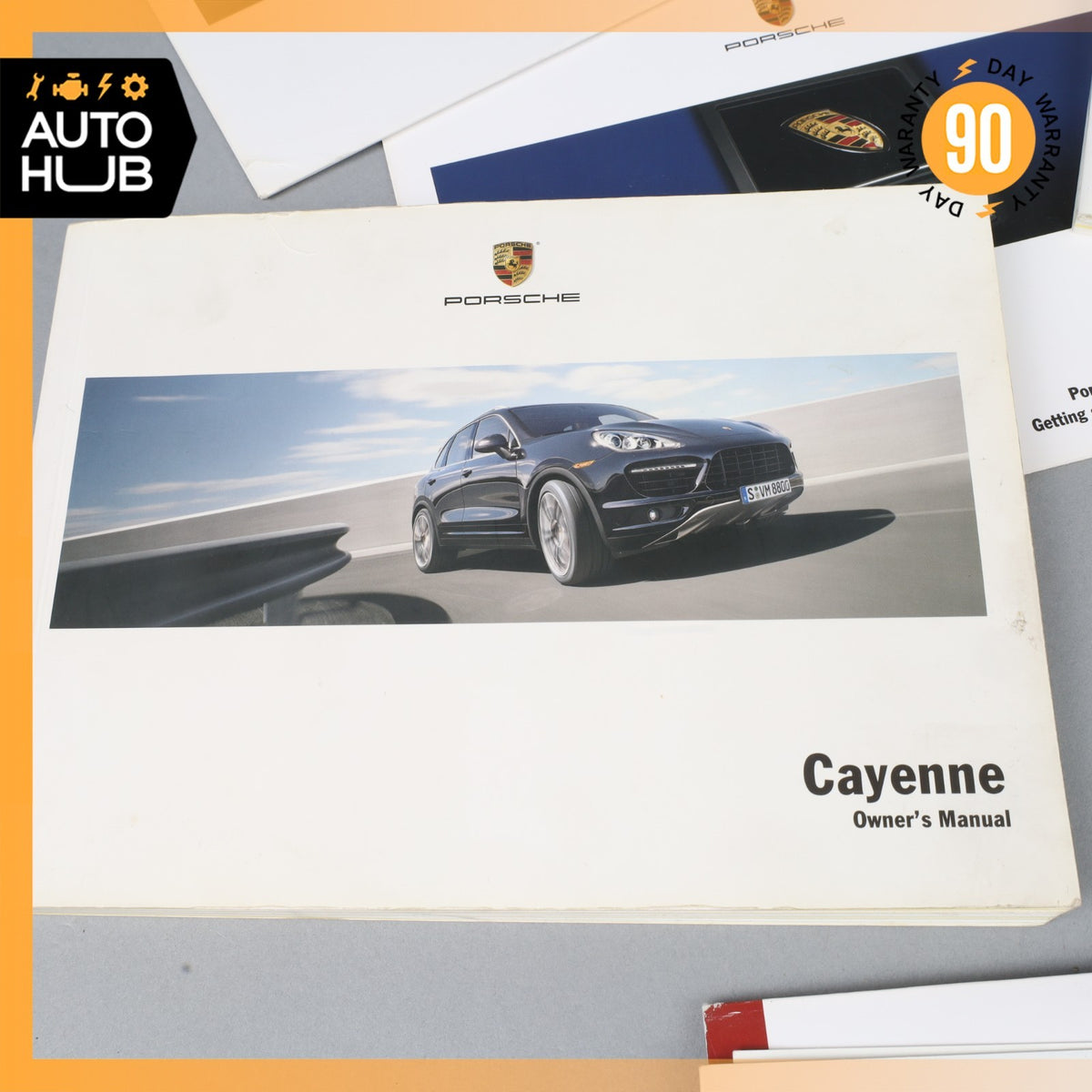 2012 Porsche Cayenne 958 Turbo Operator's Owner's Manual Book Assembly OEM - photo 7