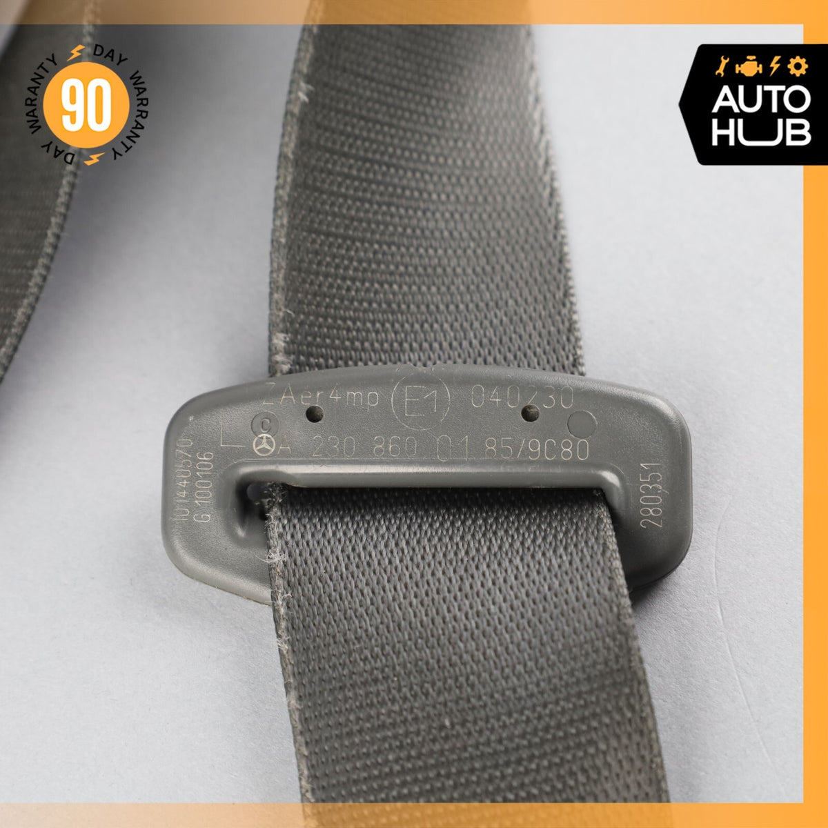 03-06 Mercedes R230 SL500 SL55 AMG Left Side Seat Belt Retractor OEM - photo 13