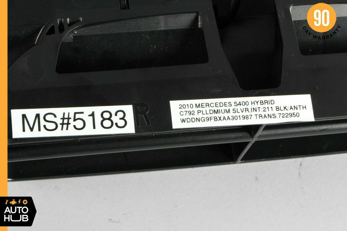 07-13 Mercedes W221 S400 S350 Center Dash Air AC A/C Heater Vent 2218300954 OEM - photo 11