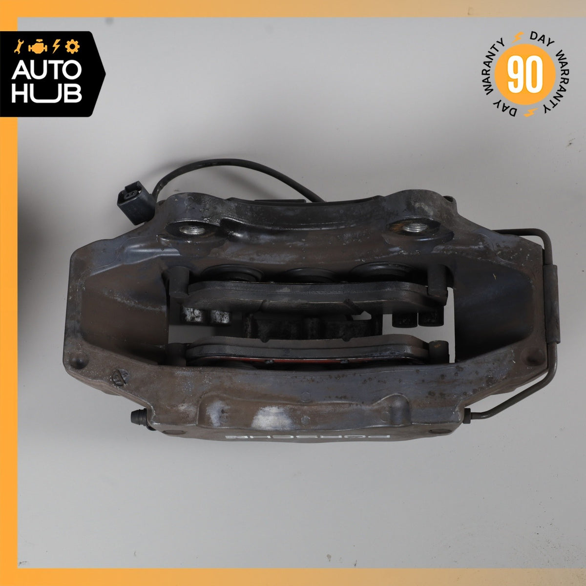 04-10 Porsche Cayenne 955 Front Left & Right Brake Caliper Set OEM - photo 18